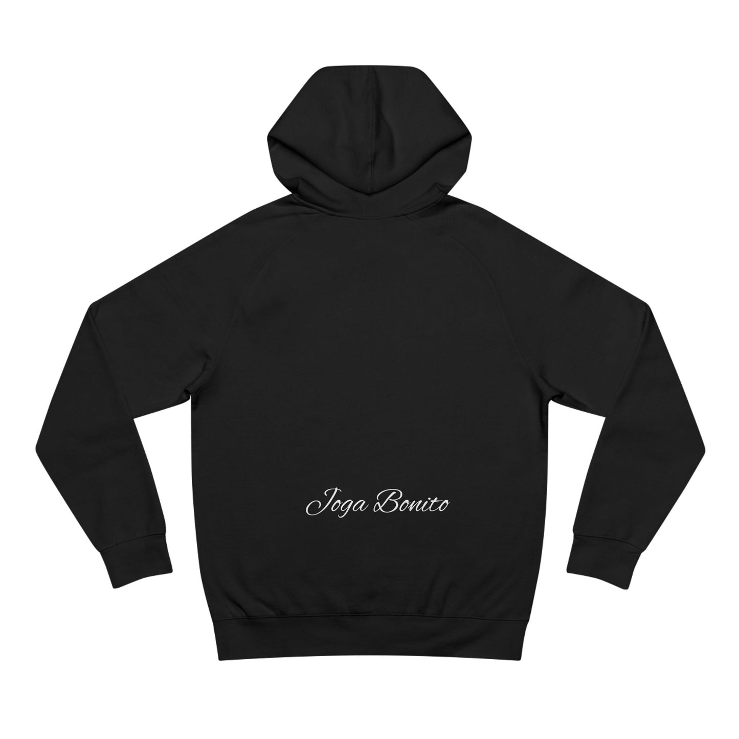 Emblem Chest Hoodie — 'Joga Bonito' Script Back